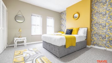 3 bedrooms, iron/ironing board, travel crib, WiFi