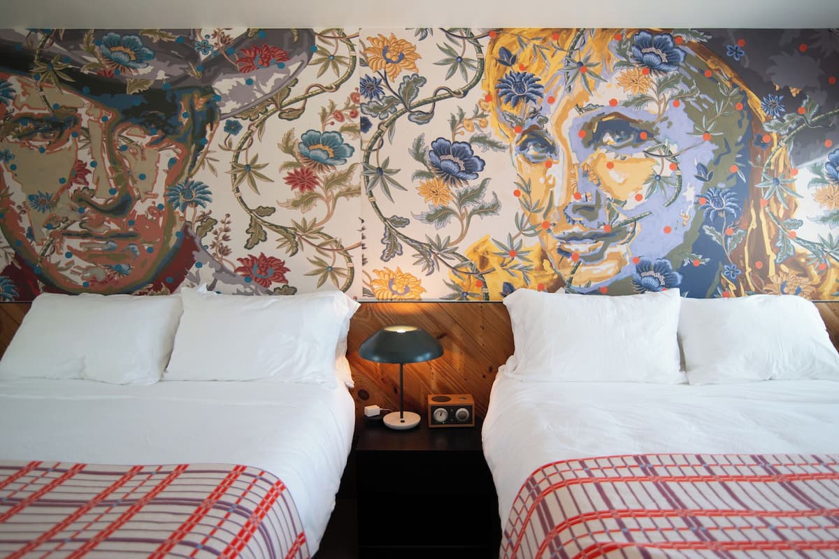 Classic Quadruple Room, Courtyard View | In-room safe, soundproofing, free WiFi