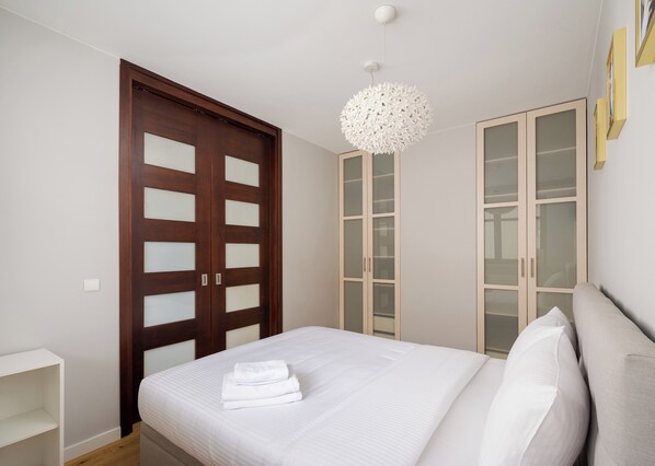 1 sovrum, strykjärn/strykbräda, wi-fi och sängkläder