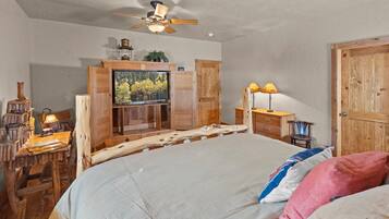 3 chambres, bureau, Wi-Fi gratuit, draps fournis