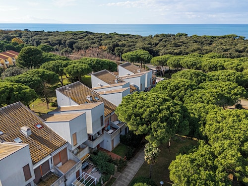 Ferienwohnung 'San Vincenzo Podere San Luigi' mit Privatterrasse, Balkon und Klimaanlage