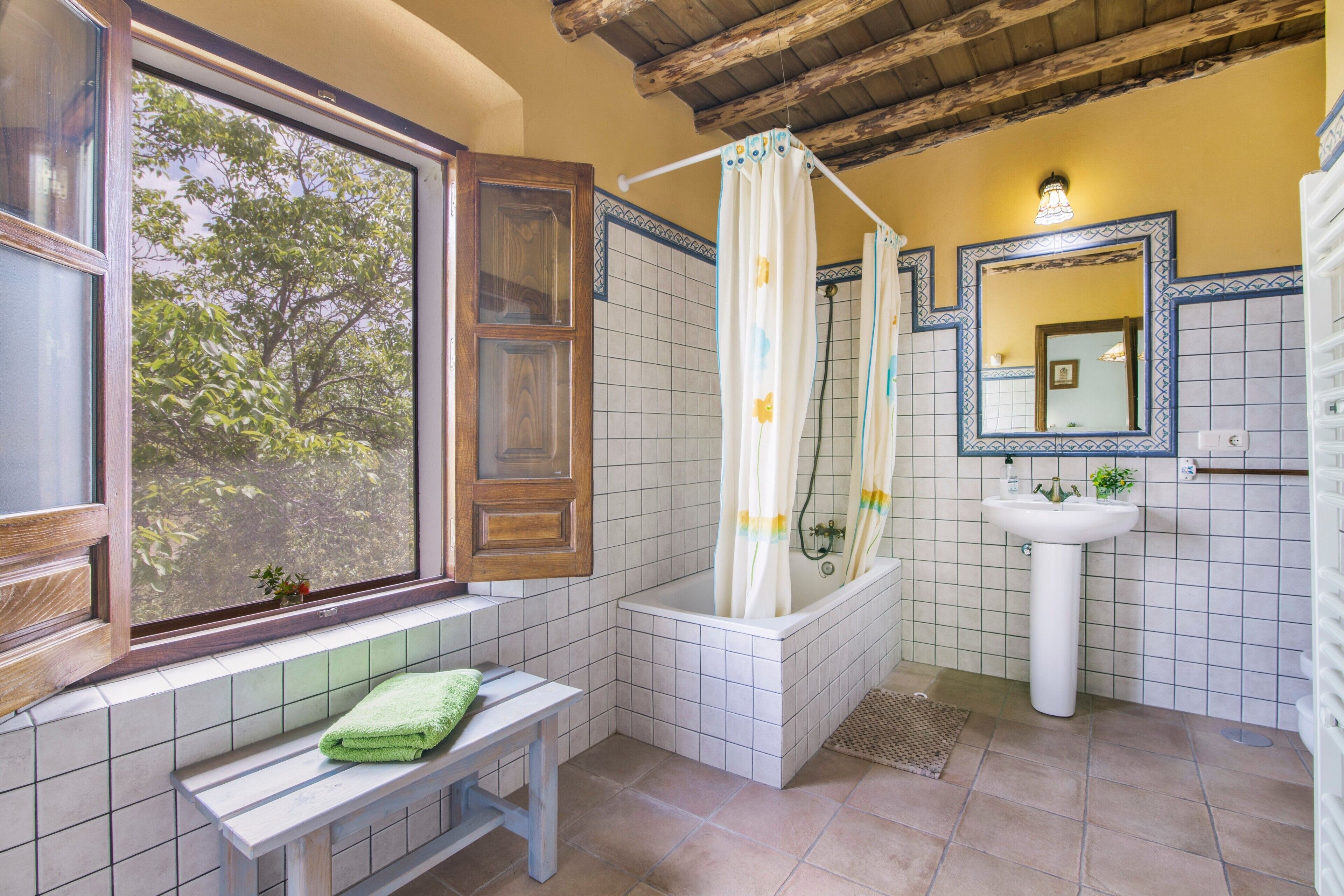 Shower, towels