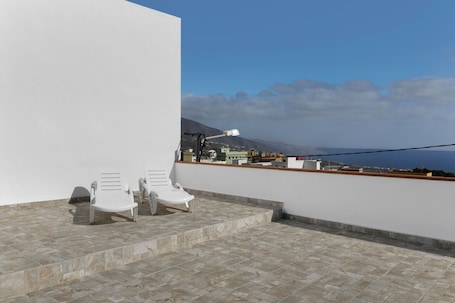 Terrace/patio. Vacation Home 'Casa Otilia' with Sea View, Private Terrace and Wi-Fi