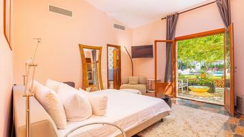 5 slaapkamers, een strijkplank/strijkijzer, gratis wifi, beddengoed