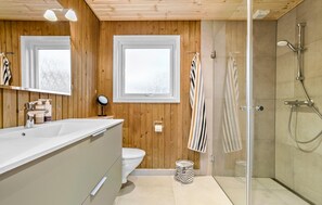 Shower, hair dryer