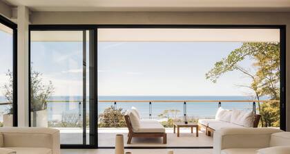 Unique luxury Ocean view villa steps from the beach