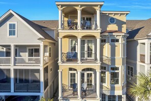 Exterior - 114 Sandcastle @ Folly Field Beach | Pool & Spa | Golf Cart | Game Room | Elevator (Hilton Head Island)