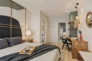 2 habitaciones, tabla de planchar con plancha, wifi y ropa de cama 