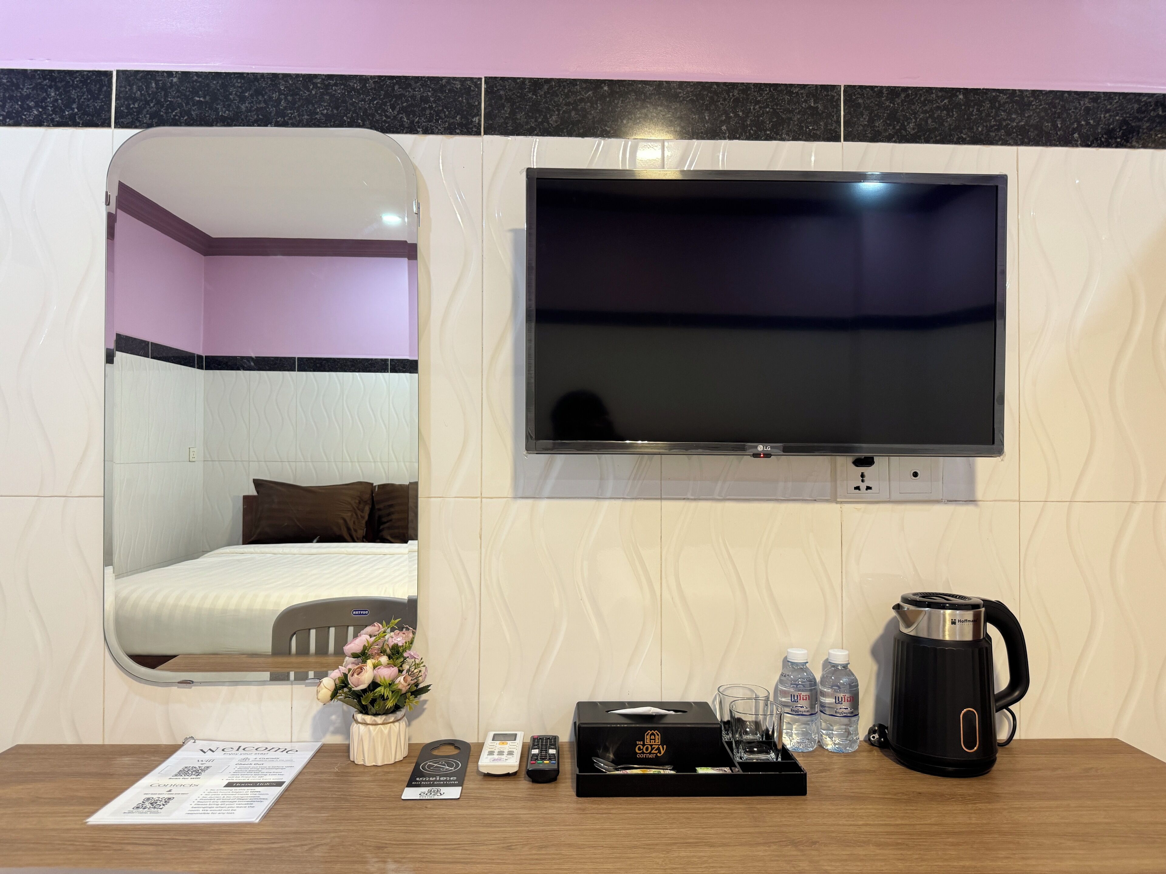 Quarto duplo standard, 2 quartos | Escrivaninha, Wi-Fi de cortesia