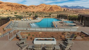 Pool - Luxury Moab Casita with Resort Pool, Hot Tub & Bunk Room (Moab)