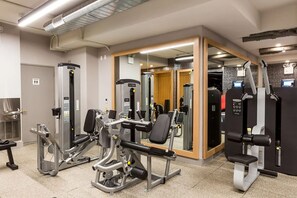 Fitness facility - Blueground | Upper East Side studio apartment (Uptown)