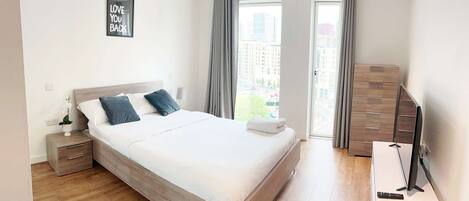 2 sovrum, wi-fi och sängkläder