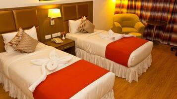 1 bedroom, memory foam beds, minibar, in-room safe