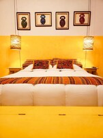 Chambre Supérieure, vue jardin | Couette en duvet d'oie, Wi-Fi gratuit