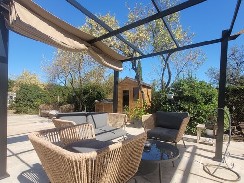 Beautiful luxury villa with a private pool