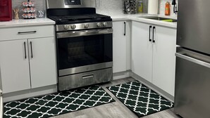 Coffee/tea maker, fridge, microwave, oven - Cozy basement suite in Elerslie . (Edmonton)