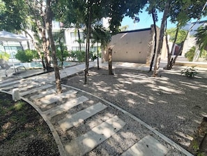 Terrein van de accommodatie