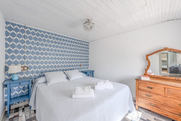 3 chambres, literie fournie