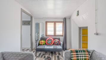 Smart-tv en een open haard