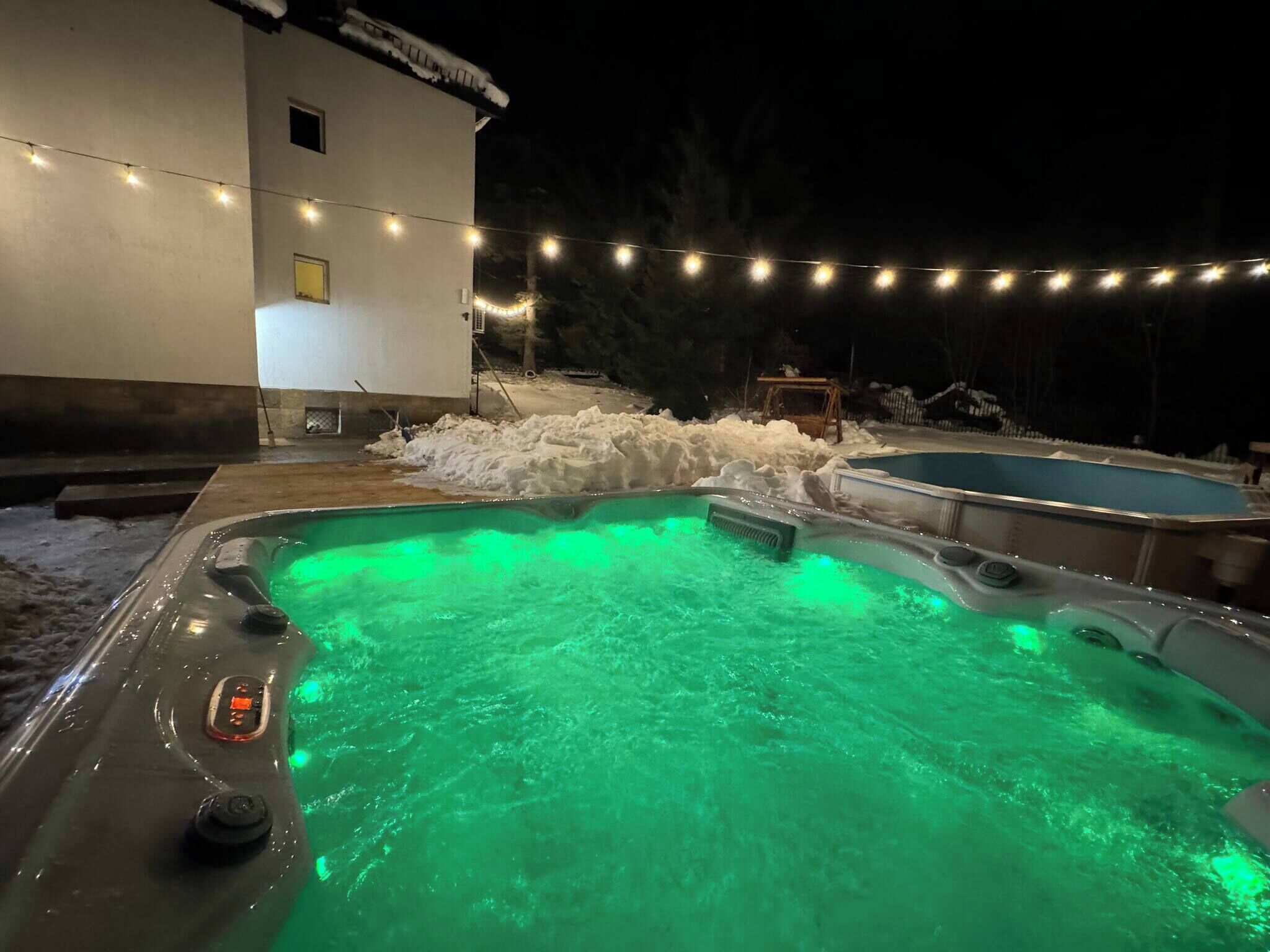 Bain à remous extérieur