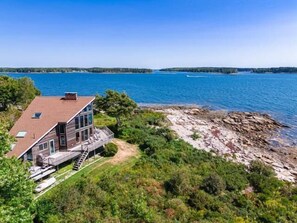 Exterior - Clark Point Cottage, ocean access, panoramic views (Saint George)