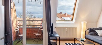 Apartment 'Magdeburg' with Balcony and Wi-Fi