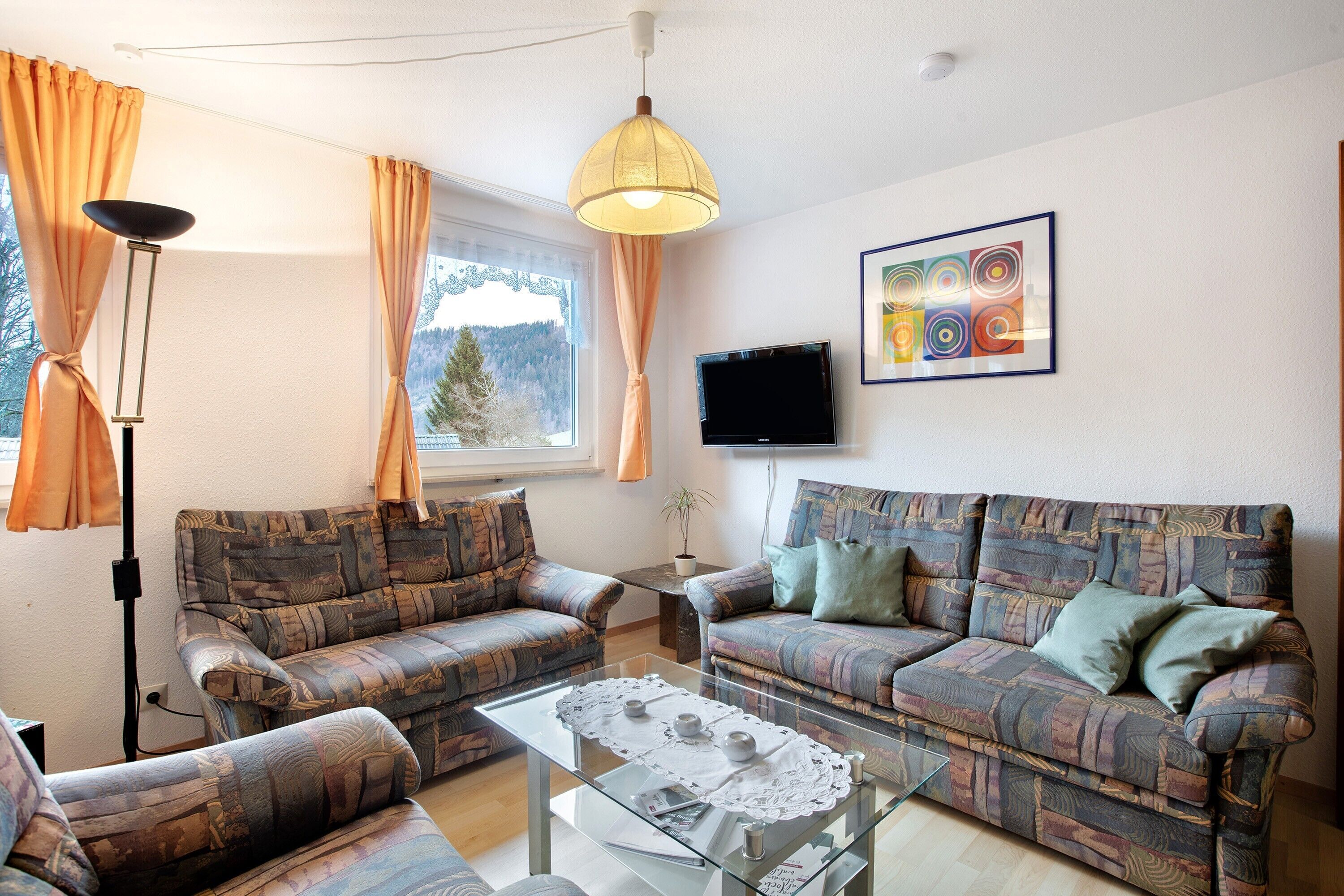 TV, ping pong, stereo