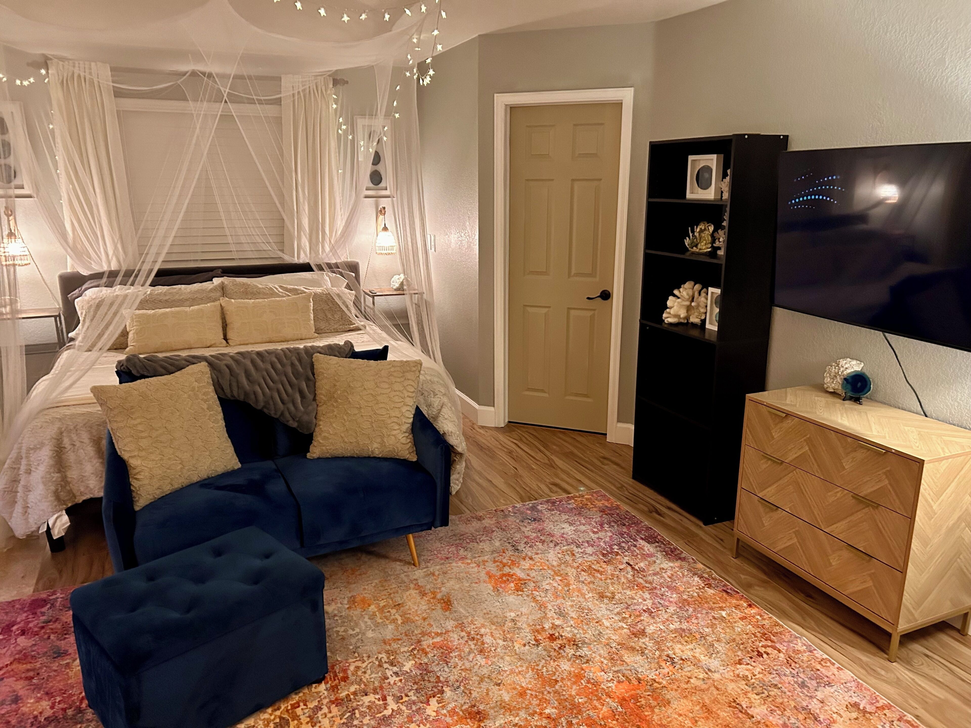 3 soverom, skrivebord, strykejern/-brett og wi-fi