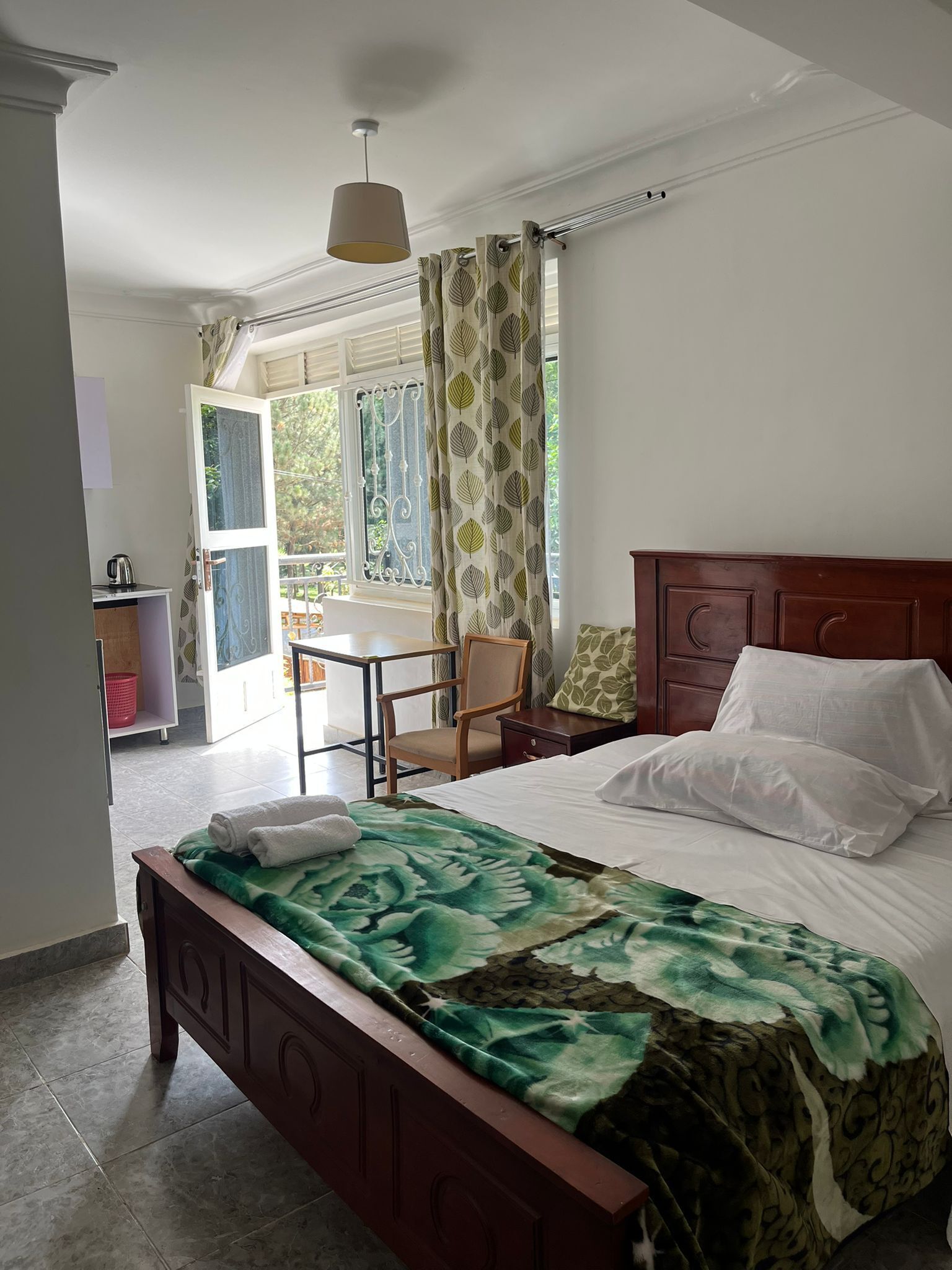 华丽开间, 花园景观