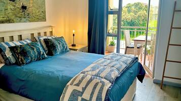 2 chambres, fer et planche Ă repasser, Wi-Fi, draps fournis