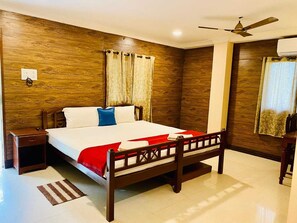 Quarto conforto, vista para o jardim | 1 quarto, quartos à prova de som, Wi-Fi de cortesia