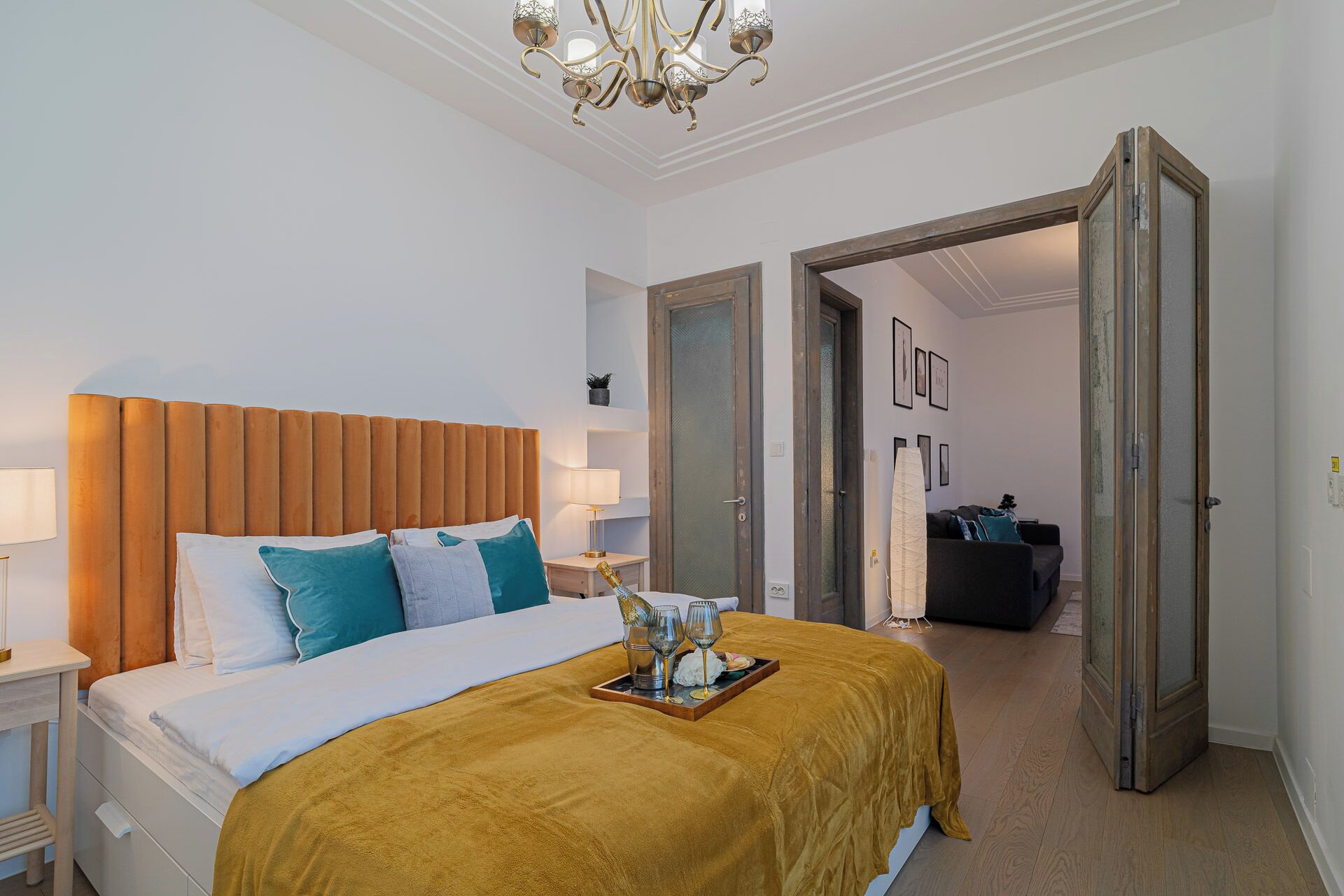 Appartement Confort, 2 chambres, balcon, vue ville | 2 chambres, rideaux occultants, fer et planche à repasser, Wi-Fi gratuit