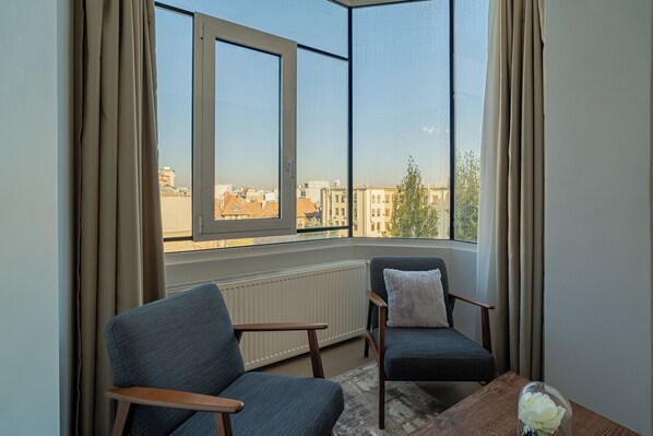 Vistas a la ciudad desde el alojamiento