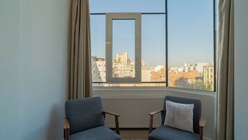 Comfort appartement, 2 slaapkamers, balkon, uitzicht op stad | Uitzicht op de stad