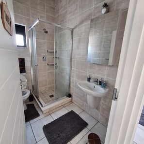 シャワー、ヘアドライヤー、タオル、石鹸