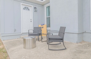 Terrace/patio - Flat Rock Stay w/ Game Room Near Fort Moore (Columbus)