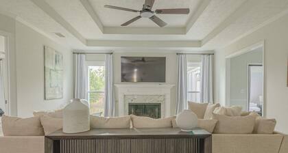 4BR•Pool Table•Game Room•Fire Pit•Near Ft Moore