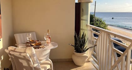 Bamaluz at White Sands, Speightstown.
Beachfront 2 bed apartment.