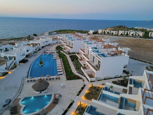 Konaklama yerinin ön cephesi