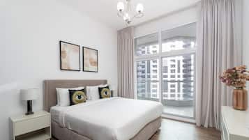 Standard-huoneisto, kaupunkinÀköala | 2 makuuhuonetta, kannettavalle tietokoneelle sopiva työtila