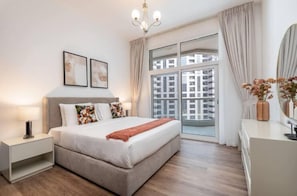 Standard Apartment, City View | 2 bedrooms, laptop workspace, iron/ironing board, cots/infant beds - Barsha Heights Near DIC Metro & Mall (Dubai)