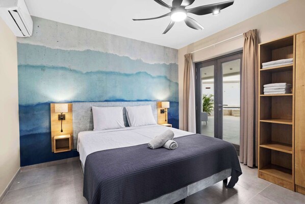 2 bedrooms, WiFi, bed sheets, wheelchair access