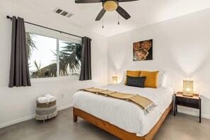 4 bedrooms, iron/ironing board, travel crib, WiFi