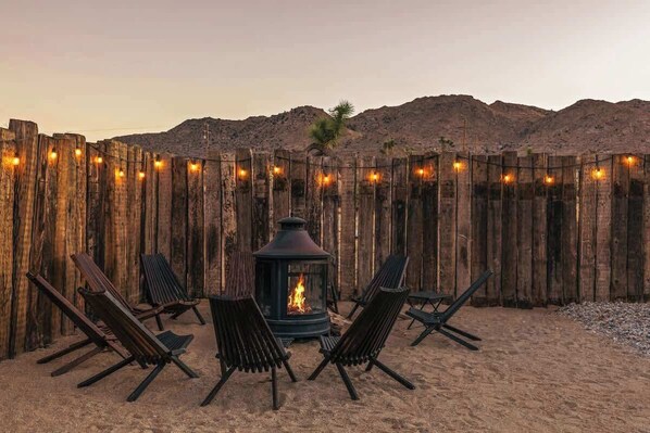 Overnatningsstedets område