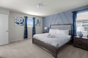 6 bedrooms, iron/ironing board, travel cot, WiFi