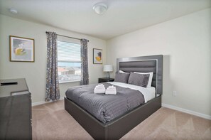 6 bedrooms, iron/ironing board, travel crib, WiFi