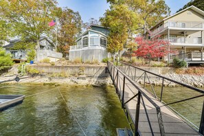 House (2 Bedrooms) | Interior - Dock & Kayaks: Lake Ozark Family Retreat (Lake Ozark)