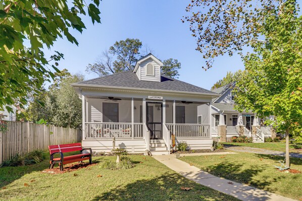 Façade de l’hébergement