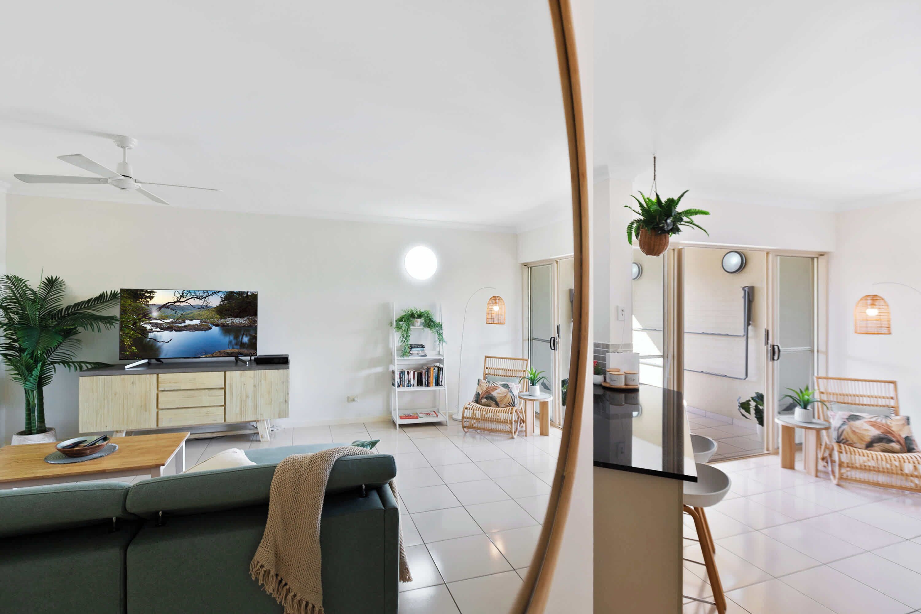 Fernseher, Videospiele, Bücher, Arbeitsbereiche