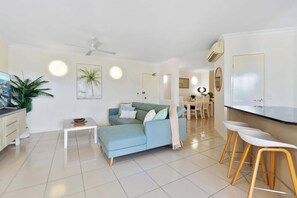 TV, video games, books, offices